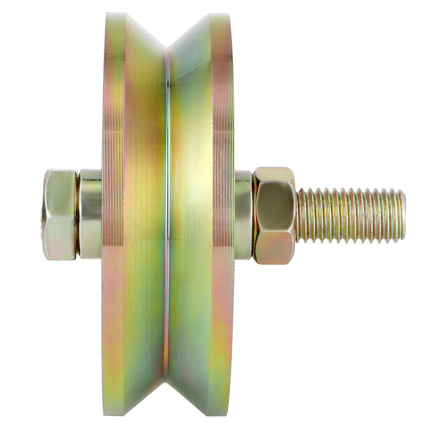 CATTY 2 stuks V-groefwiel, wielen met hoge belasting, schuifpoortwielen, verschuifbaar voor omgekeerde baan, industriële machine, roldeur, geluidsarm, 60 mm CATTY 2 stuks V-groefwiel, wielen met hoge belasting, schuifpoortwielen, verschuifbaar voor omgekeerde baan, industriële machine, roldeur, geluidsarm, 60 mm