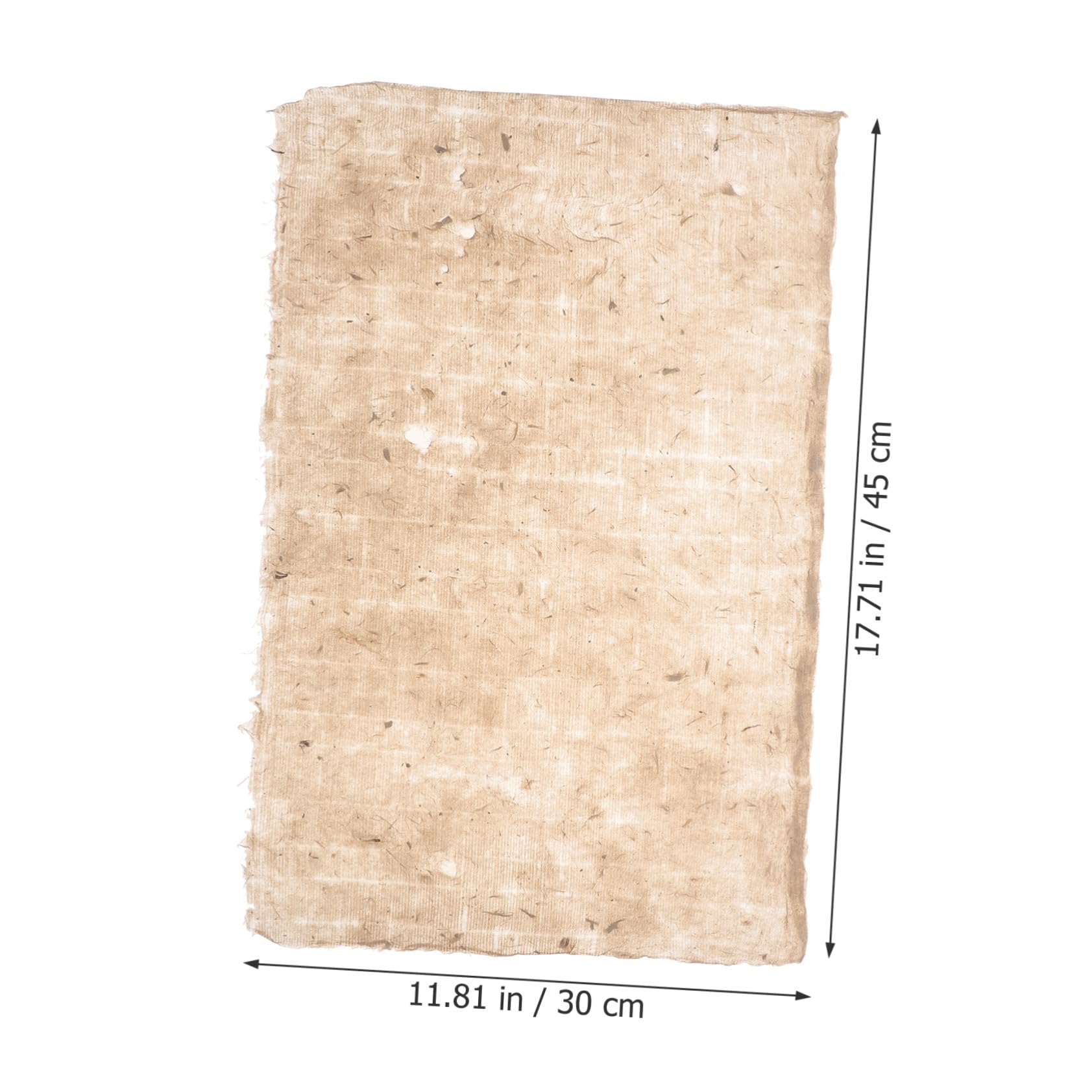 UTHCLO de Papel de Arroz Beige Papel Fino y Delicado 25 Hojas Adecuado para Tinta para Caligrafía y Dibujo Adecuado para Arte Tradicional y Escritura Clásica