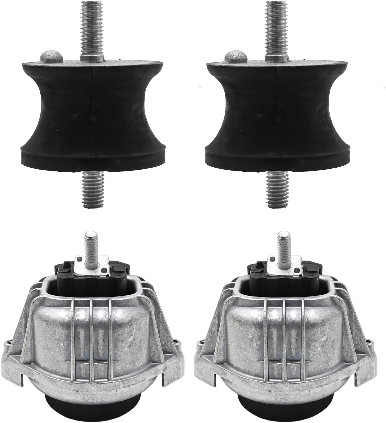 UOIENRT 4 Set Engine Mounts & Transmission Mount