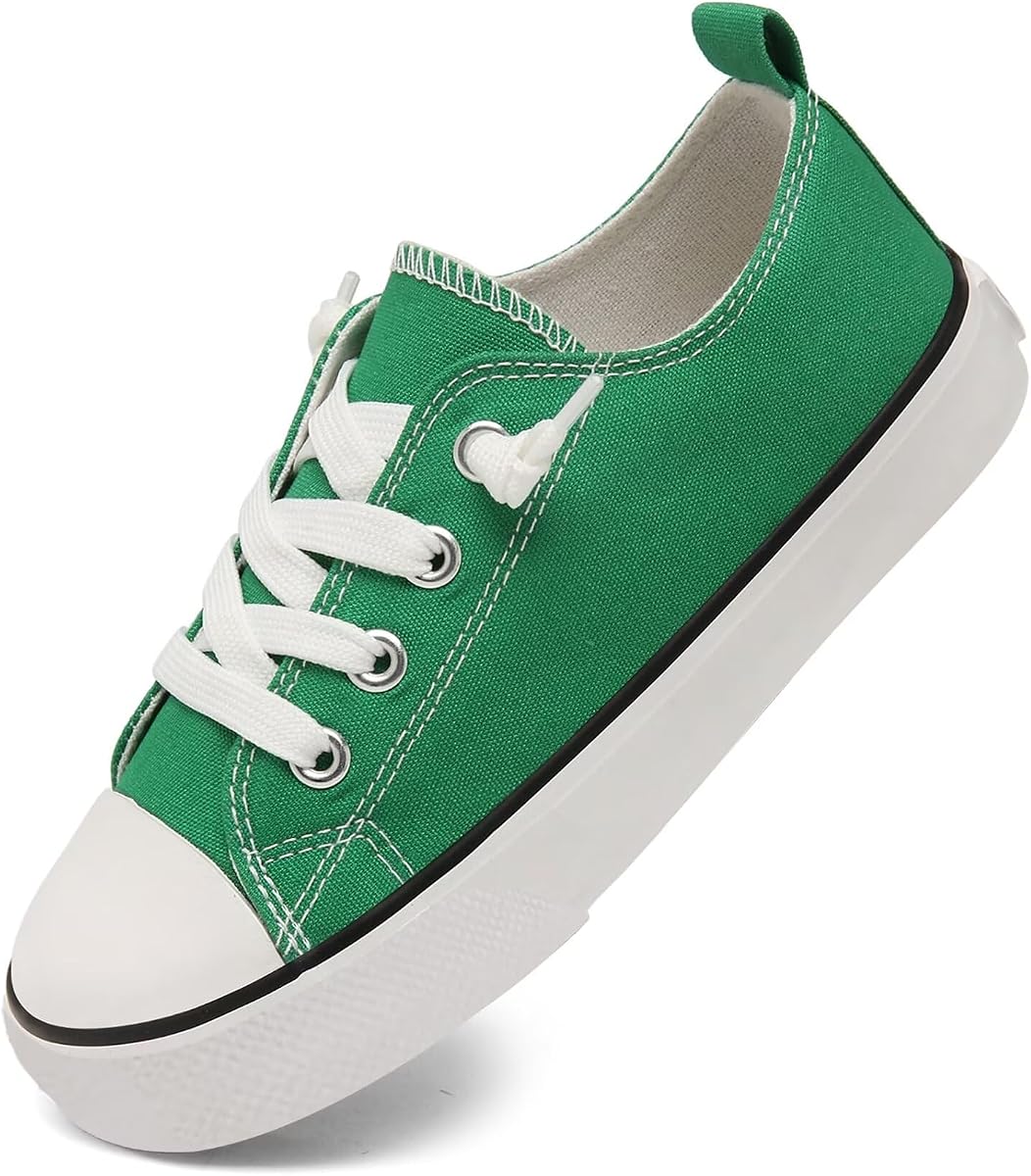 Zapatos de lona acolchados para niños pequeños, zapatillas sin cordones, suaves y duraderas