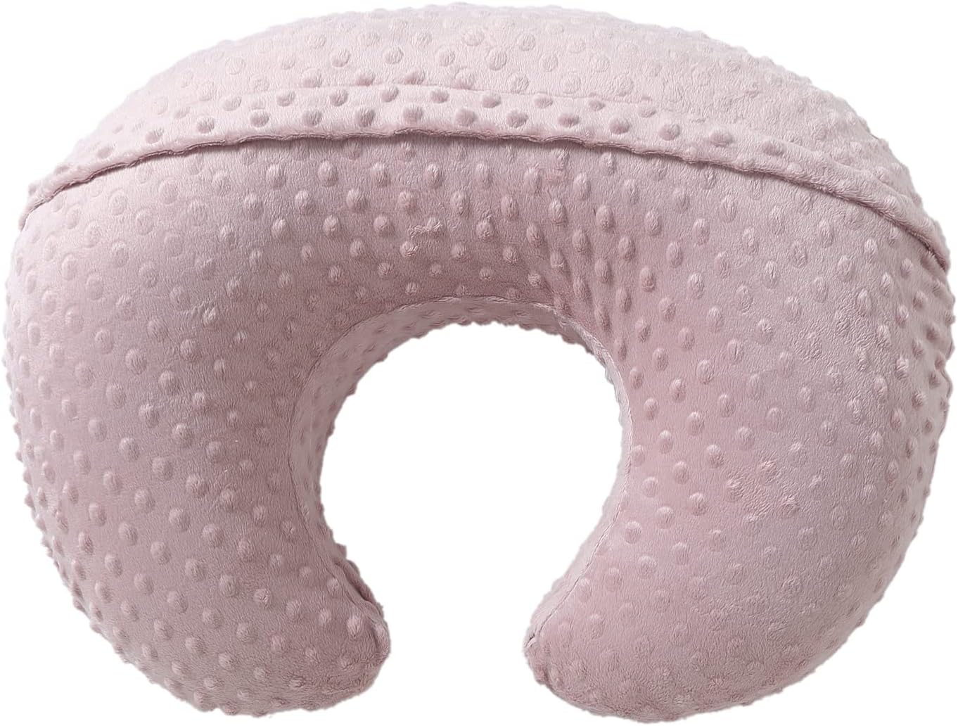 Nursing Pillow and Body Positioner with Premium Slipcover | for Breastfeeding for  Boys and Girls, Feeding Pillow with Breathable Comfortable Pillowcase (Sepia Rose) thumbnail
