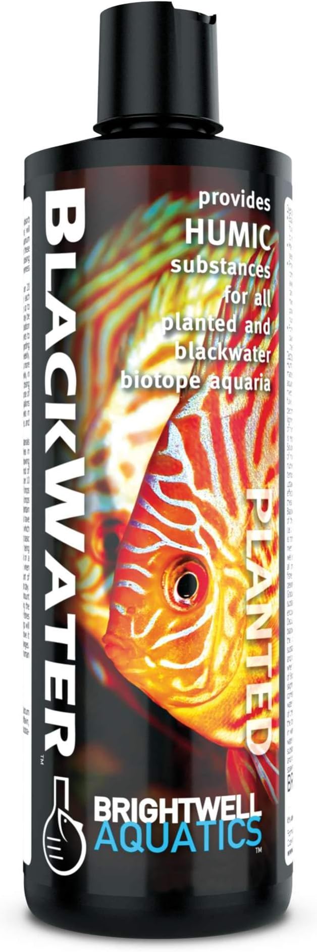 Blackwater Humic Fulvic Acid Supplement Simulates Natural Blackwater Conditions Supports Nutrient Uptake in Freshwater Planted Aquariums, 125 ml