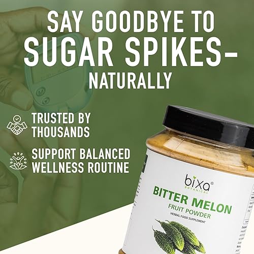 Miniatura 9 de bixa BOTANICAL Extracto de melón amargo 5% amargo  Niveles normales en sangre  Oxigenación de piel y sangre  60 cápsulas vegetales (450 mg)