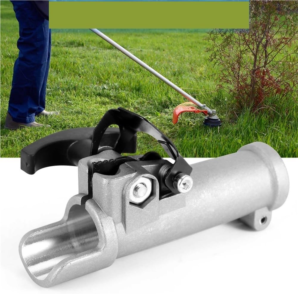 A95I-Shaft Connector Joining Clamp Fit for 26mm 7 Spline Lawn Mower Irrigation Hedge Brush Cutter Accessories Assembly
