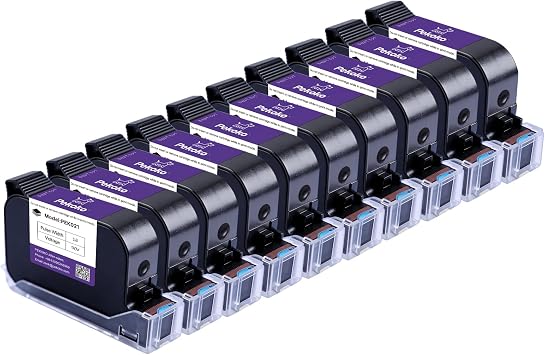 PEK021 White Fast Drying Ink Cartridge 4PCS