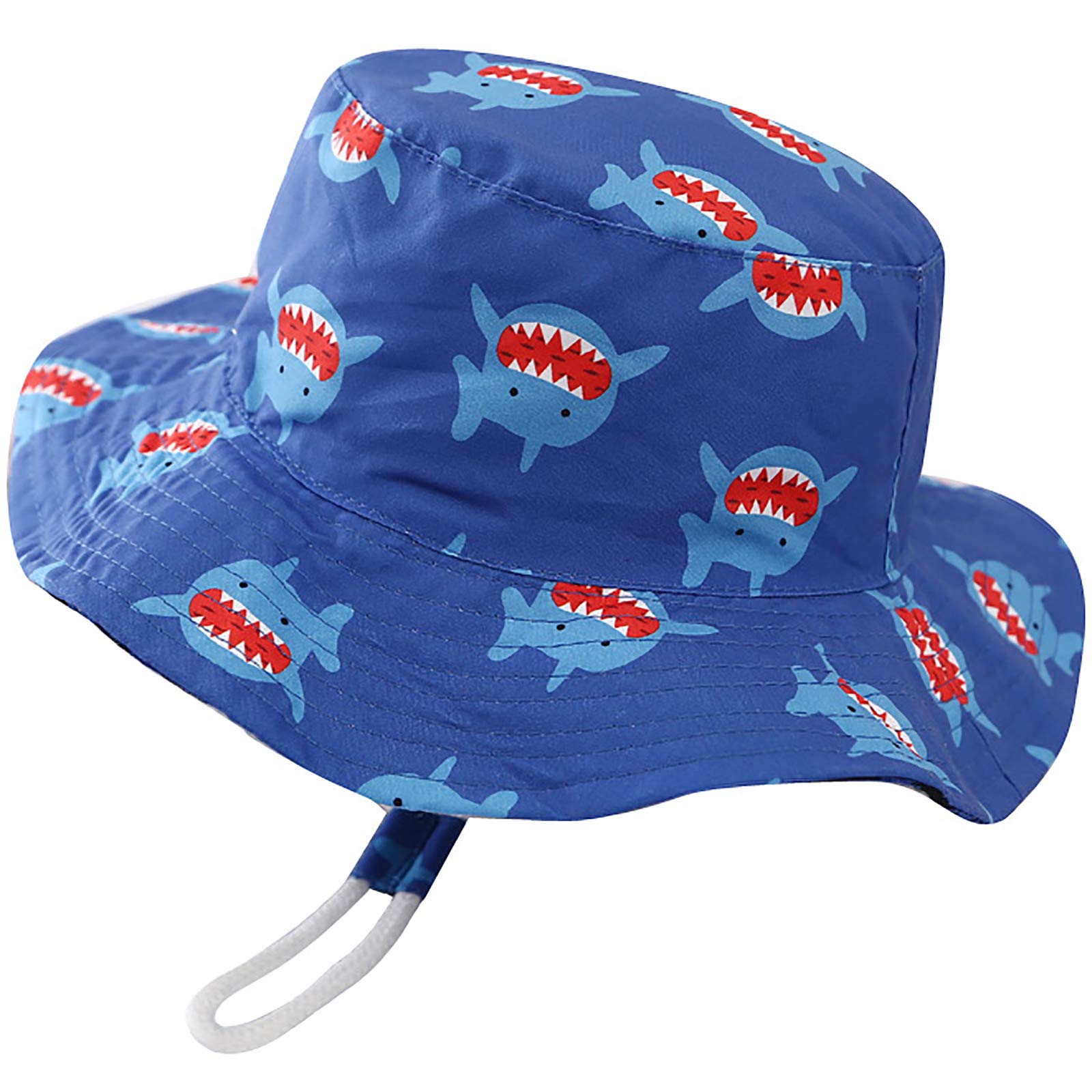 XYIYI Kids Bucket Hat Adjustable Sun Hats Breathable Beach Hat for Boys Girls