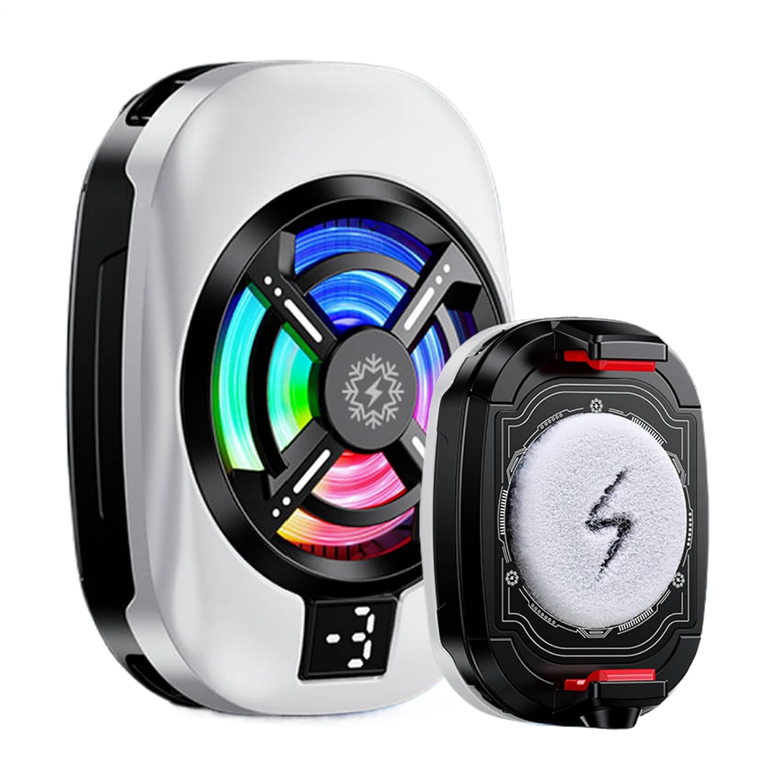 Phone Cooling Fan | Rechargeable Phone Radiator | Lightweight Cooling Supplies Mobile Game Accessories for Daily Use