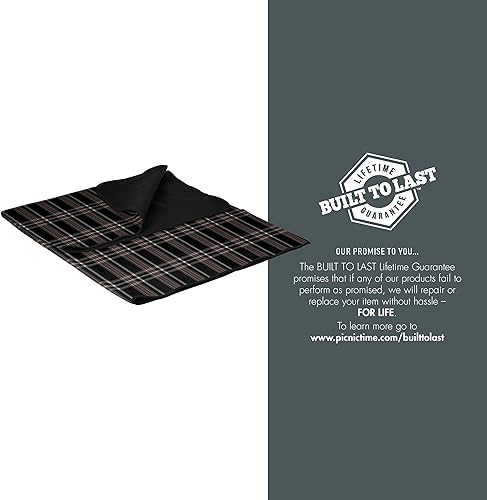 Vista 19 de PICNIC TIME Manta de picnic al aire libre Negro
