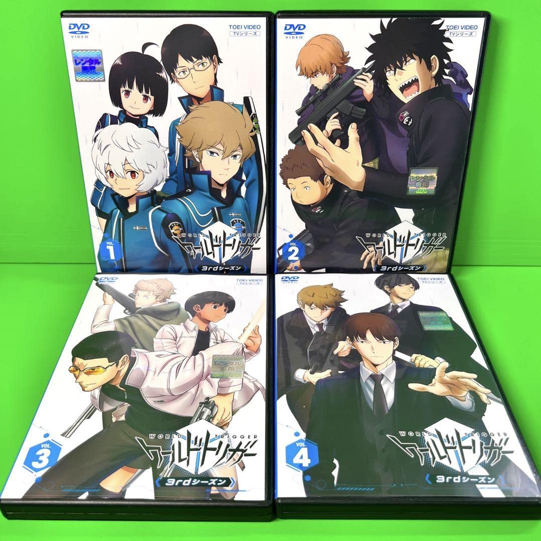 Amazon.co.jp: ケース付 ワールドトリガー DVD 1期＋2期＋3期 全巻 