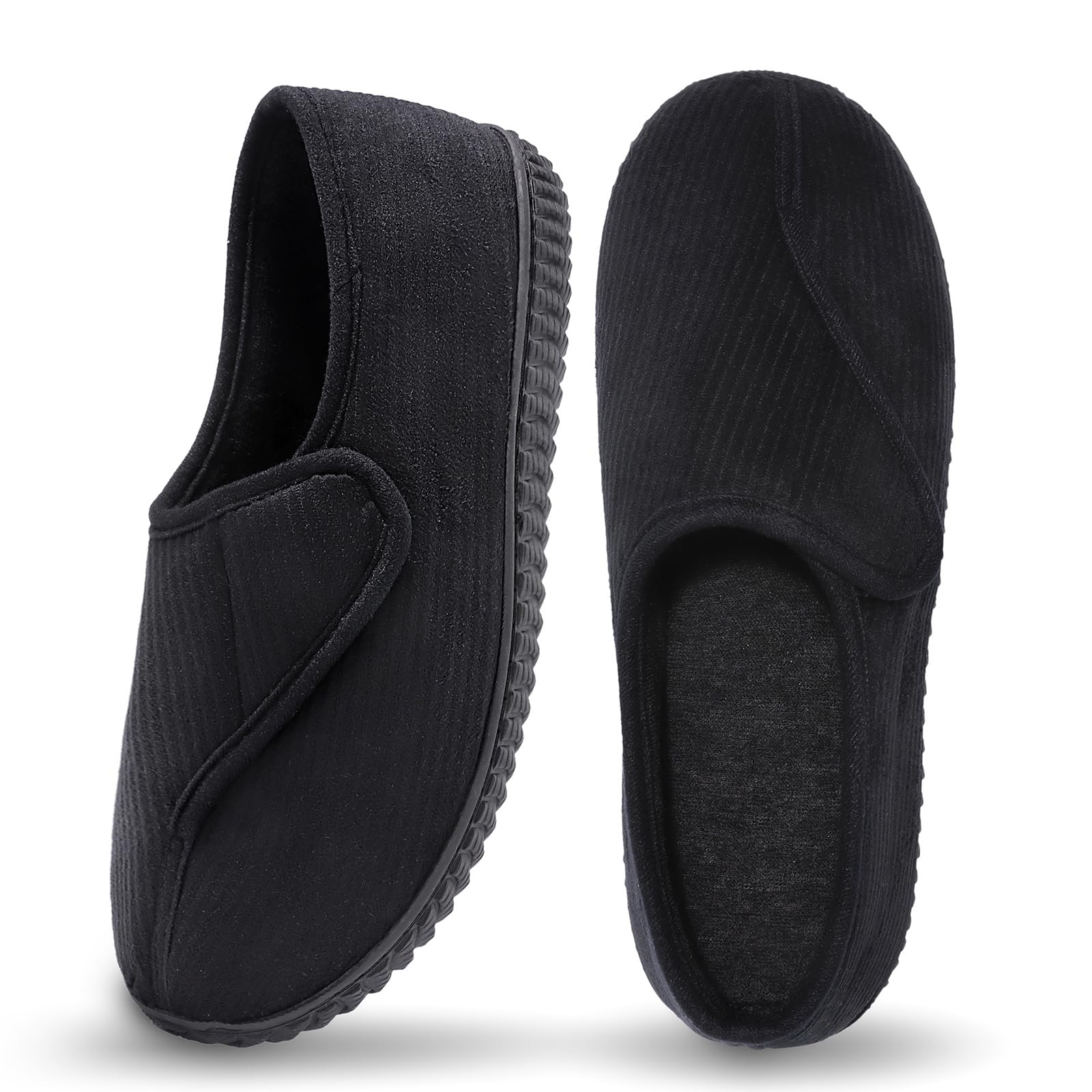 Git-up Pantofole Uomo Memory Foam Antiscivolo Regolabili Per Edema