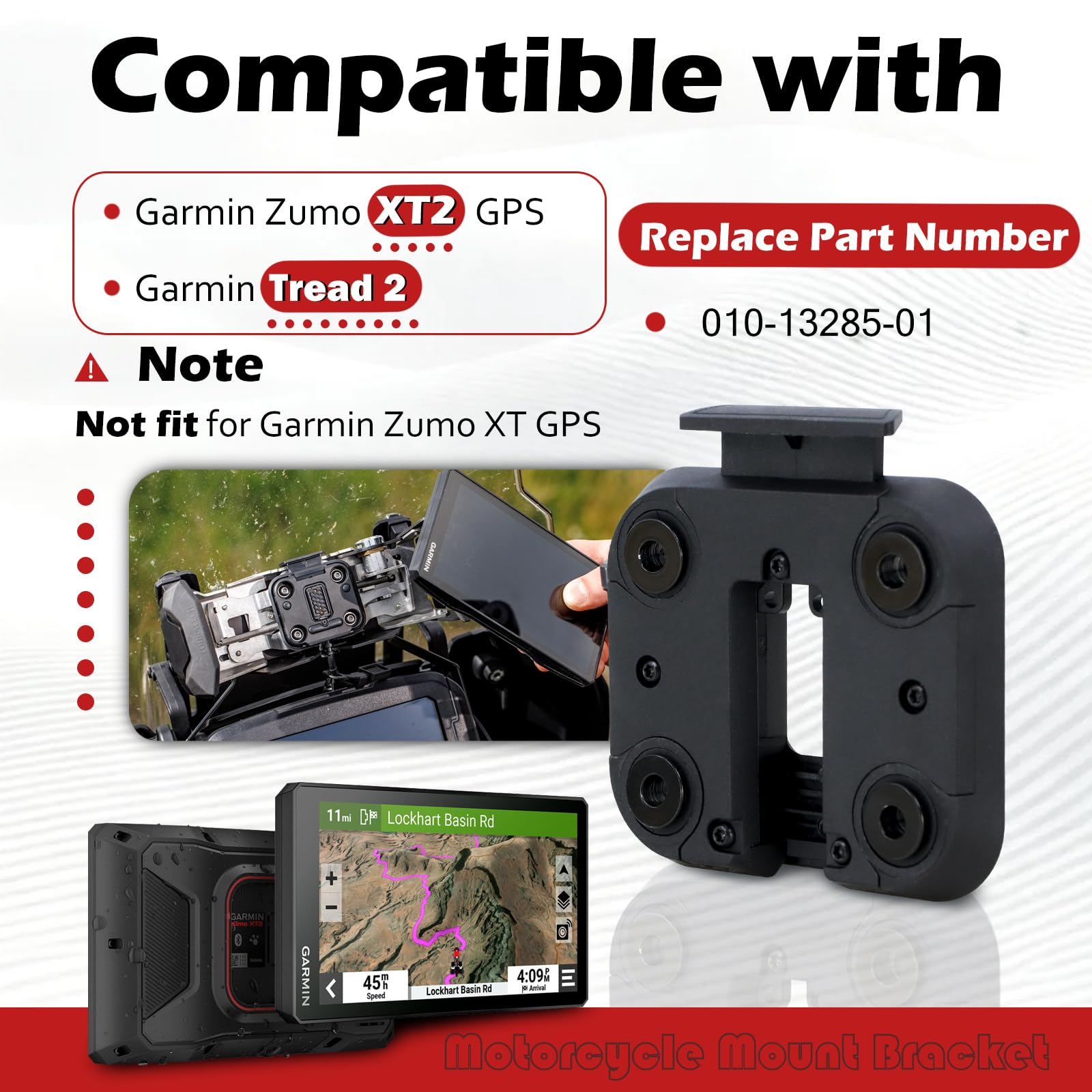 Amazon.co.jp: オートバイ GPS ナビゲーターマウントブラケット Garmin