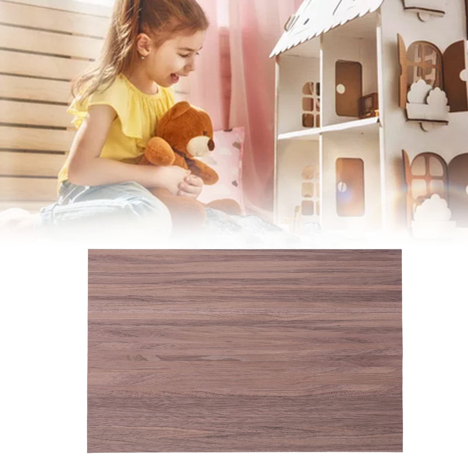 Paquet De 5 Maison Poupées Miniature Parquet Sol 15.2cm Naturel Chêne Bande Paquet De 5 Maison Poupées Miniature Parquet Sol 15.2cm Naturel Chêne Bande