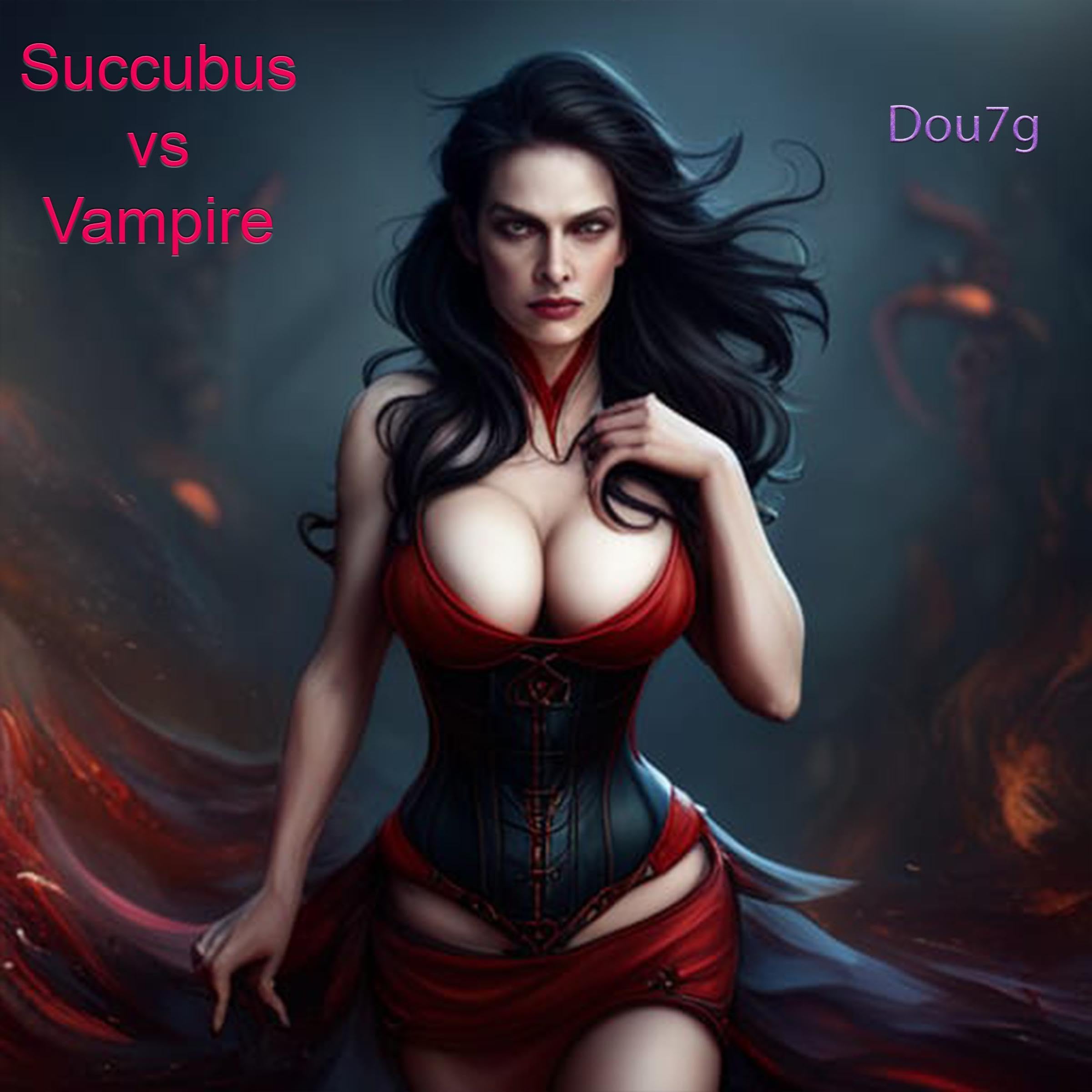 Cover art for Succubus vs Vampire