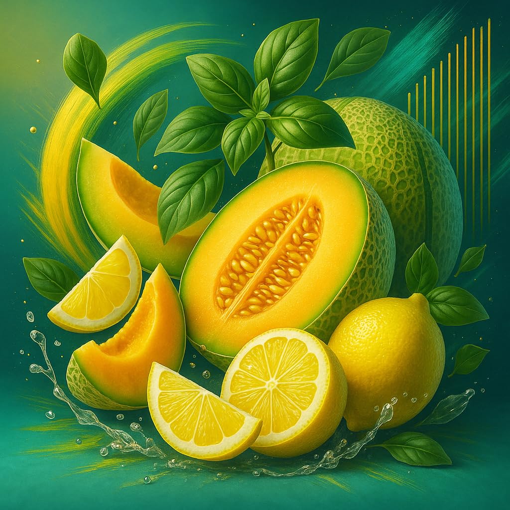 Citrus Dew - Melone-Zitrone-Basilikum Aroma Konzentrat - Vegan - Sasami - 100ml