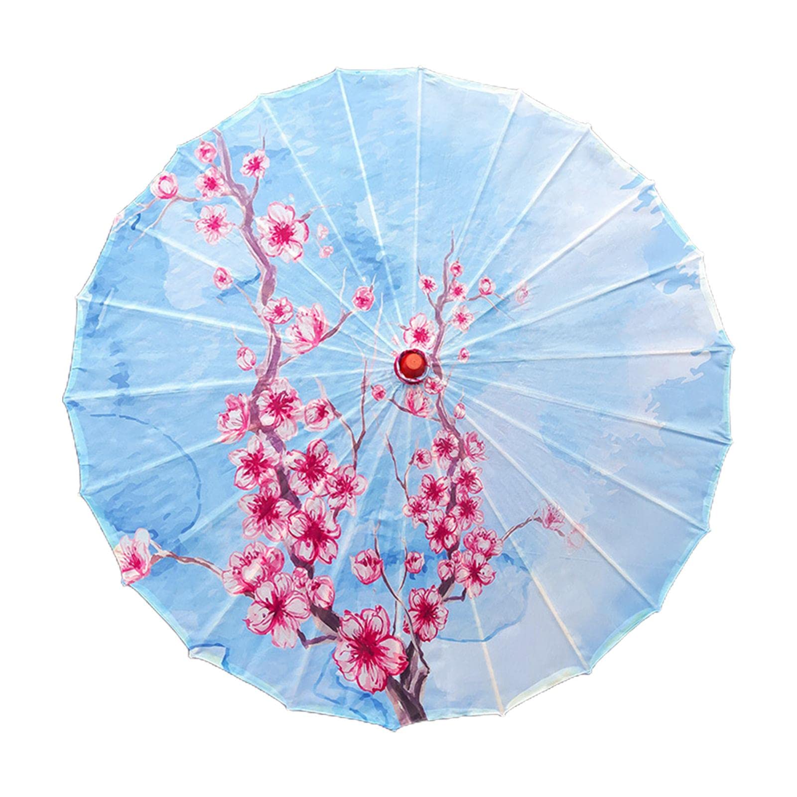 ECOMISTIQ®Silk Cloth Women Umbrella Rainproof 32" for Costumes Cosplay Village Scenery Style D|Clothing, Shoes & Accessories|Women's Accessories|Umbrellas-picture-20