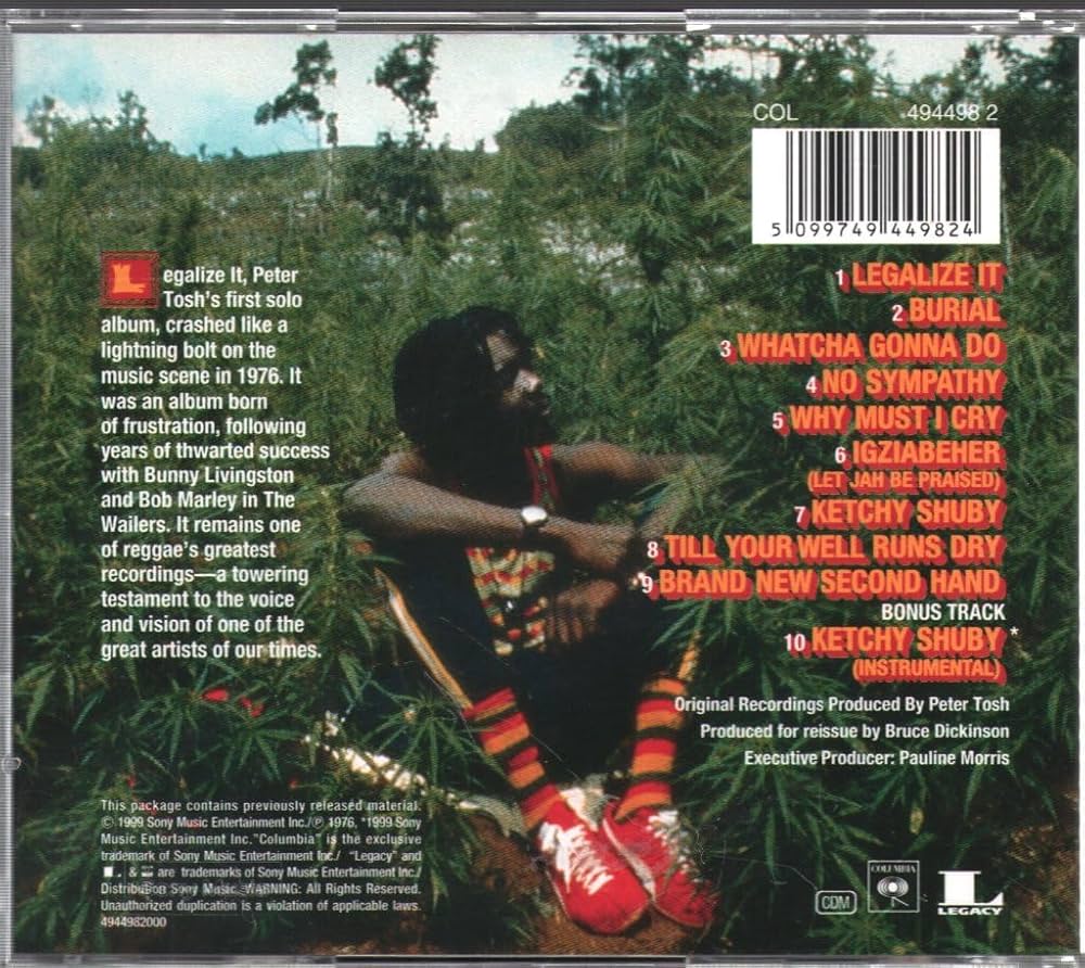 TOSH,PETER - Legalize It - Amazon.com Music