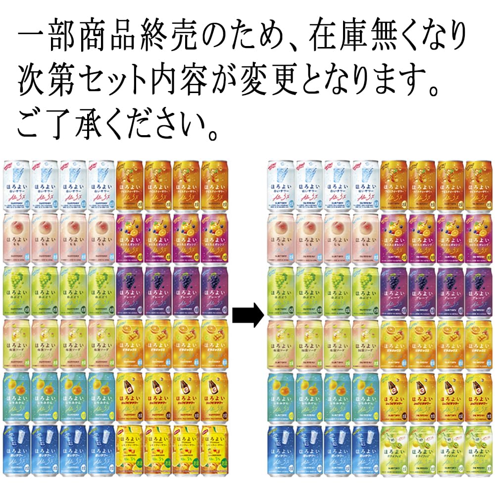 Amazon.co.jp: サントリー ほろよいシリーズ 48本セット 350ml×48本
