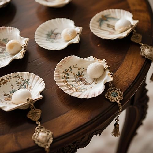 Miniatura 5 de 30 conchas grandes de vieira natural, conchas marinas blancas de 2 a 3 pulgadas, para manualidades, pintura, fiestas temáticas oceánicas y