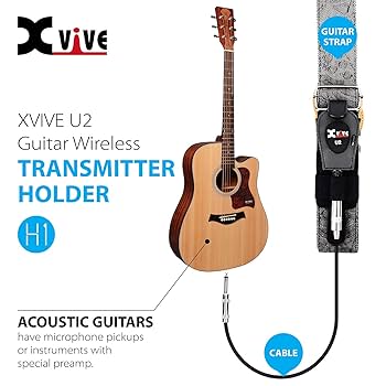 xvive ワイヤレスシステム ホルダー付き Xvive（エックスバイブ）から管弦楽器用ワイヤレスが発売！