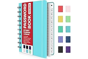 Forvencer Pocket Size Password Book