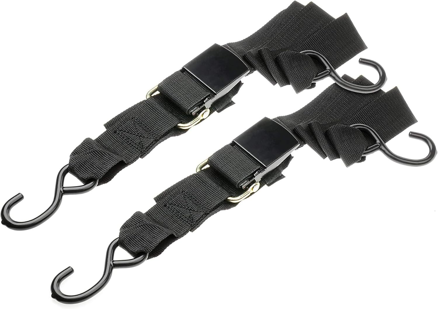 Boat Transom Tie Down Straps to Trailer Buckle Strap for Marine Jet Ski PWC Trailers Pontoon 2" x4’ (2 Pack) 1200 LBS Capacity : Sports & Outdoors