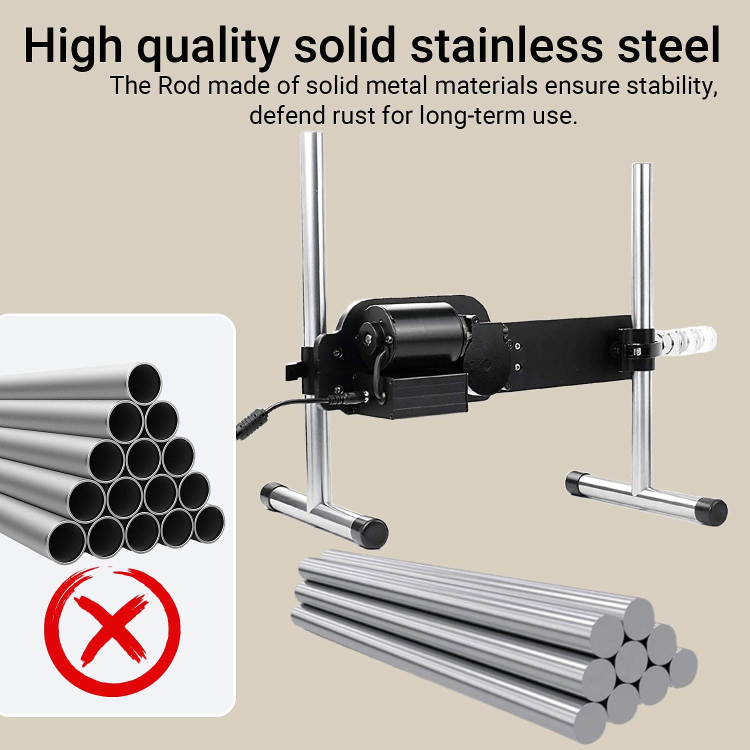 Kigoan Sex Machine with Realistic Dildos, Automatic Thrusting Machine with Remote Control and APP, Multiple Suction Cup Dildo Attachments