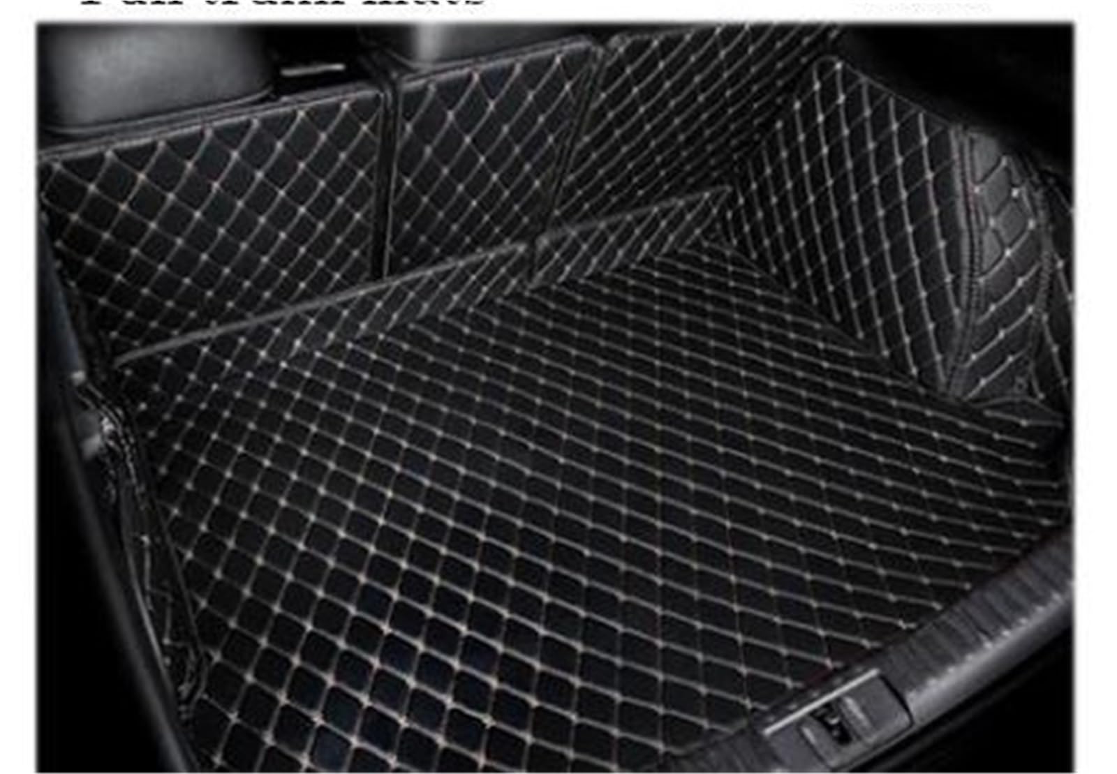 Tapis de coffre Subaru Forester 2018-2020 en cuir idéal pour le voyage et le sport