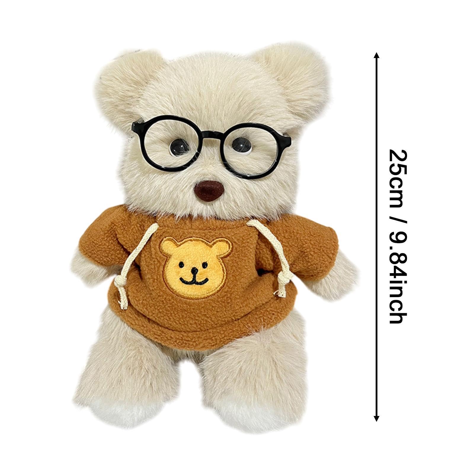 ハンドメイド　クマのぬいぐるみ Amazon.co.jp: Qialexicon DIY ぬいぐるみ縫製キット、クマの