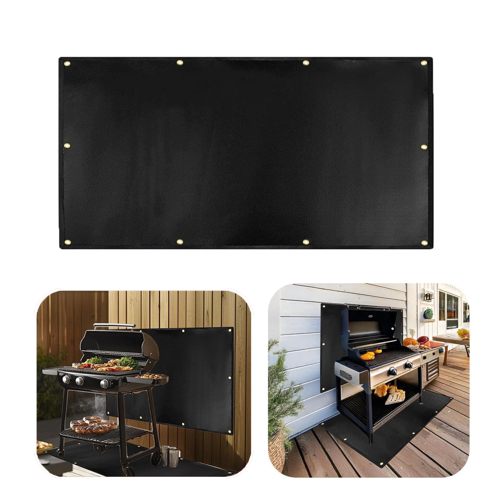 Amazon.com: Smyhlf-us 48x30'' Grill Mats for 17in & 22in Griddle