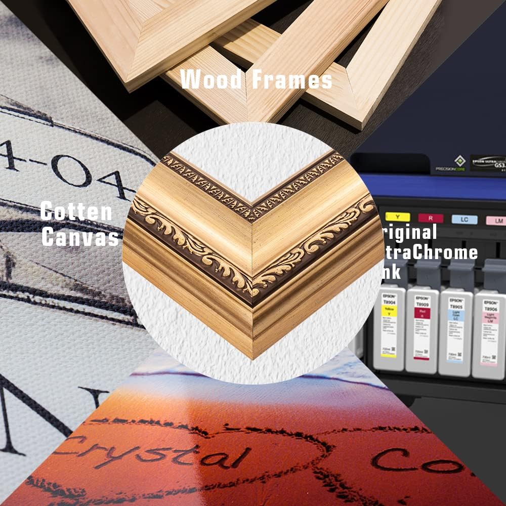 La Grenouillère by Pierre-Auguste Renoir Painting Reproductions Framed Size:26x22 inches,Image Size:20x16 inches World Classic Reproductions For HomeDecor,Gold Frame