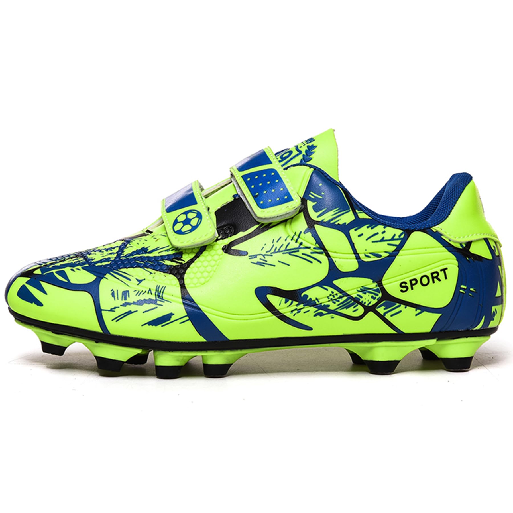 BAODLE Scarpe da Calcio Ragazzi FG/AG Professionale All'aperto Calcio da Scarpe Ragazzo TF Allenamento Bambini Teenage Spike