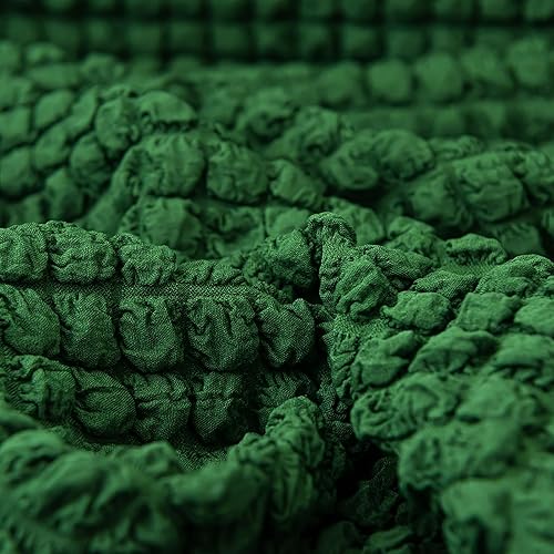 Miniatura 5 de JIAN YA NA Funda para sofá con falda, funda universal de 1 pieza con falda, de elastano de alta elasticidad, funda para sofá de sirsaca con