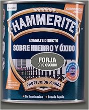 Hammerite Forge Enamel, Dark Grey, 750 ml (Pack of 1)