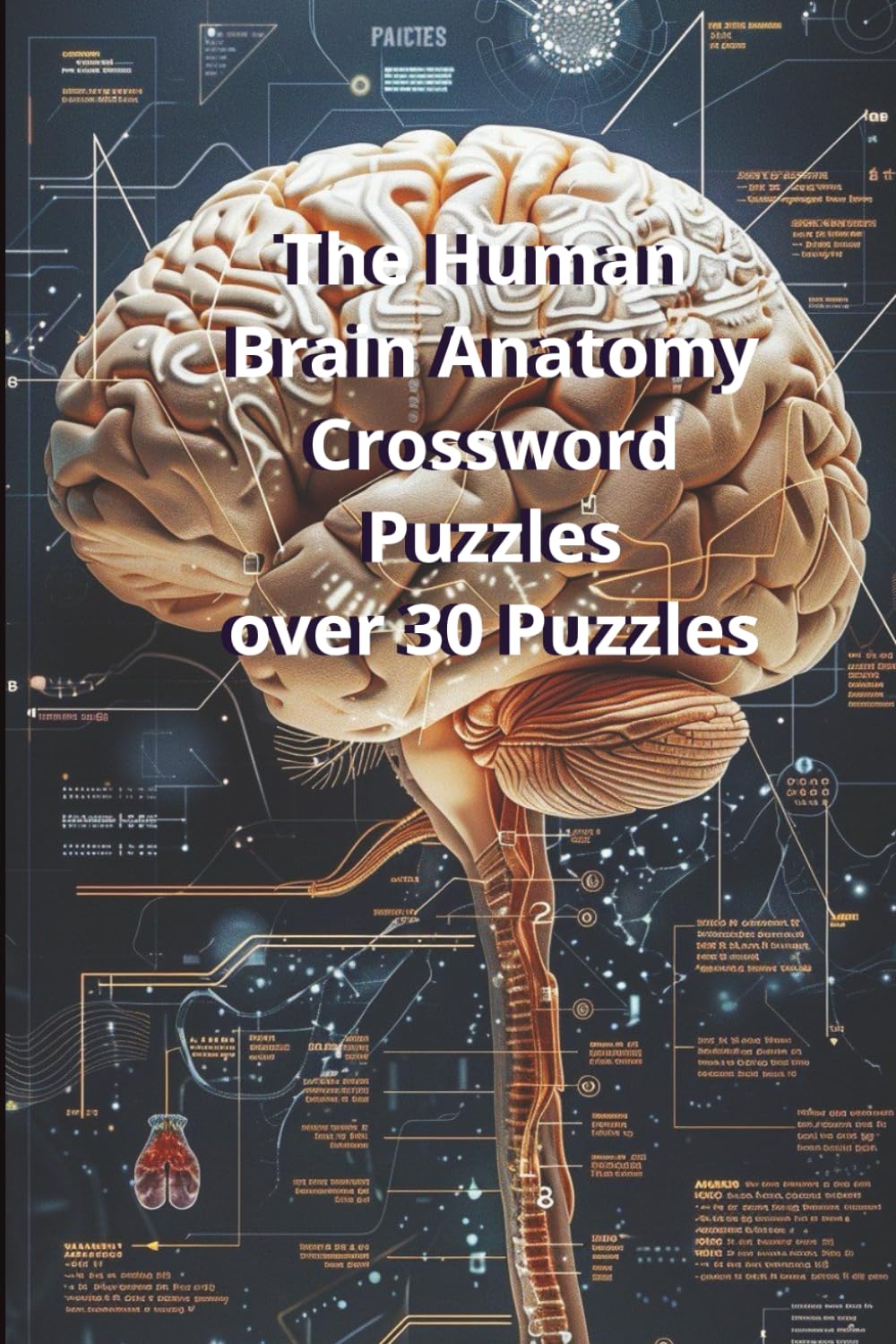 Anatomy of the Human Brain Crossword Puzzle Book.: Have fun while you learn