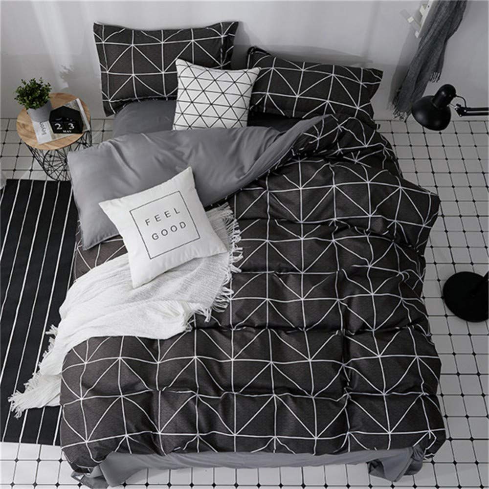 Housse de couette fruits imprimé citron pour chambre enfant et adulte