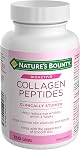 NATURE'S BOUNTY Collagen Peptides, Bioactive, Helps Reduces Wrinkles, Improves Skin Appearance, Tablets, 209 g