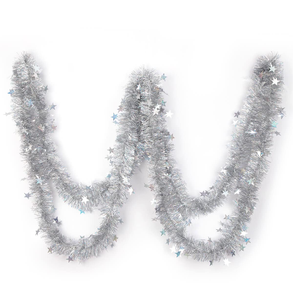 Couronne De Porte Faite Main - Boules Incassables Turquoise, Argent Et Blanc - 20 Cm