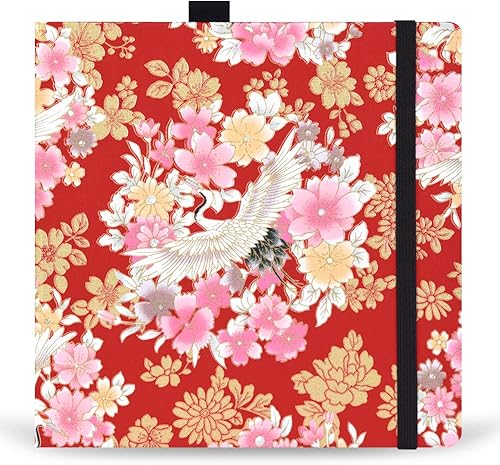 Diario de acuarela cuadrado de 8 x 8 de 10.58 ozm, encuadernado duro, 40 unidades (20 hojas delanteras y traseras, 2 texturas), tamaño de viaje para