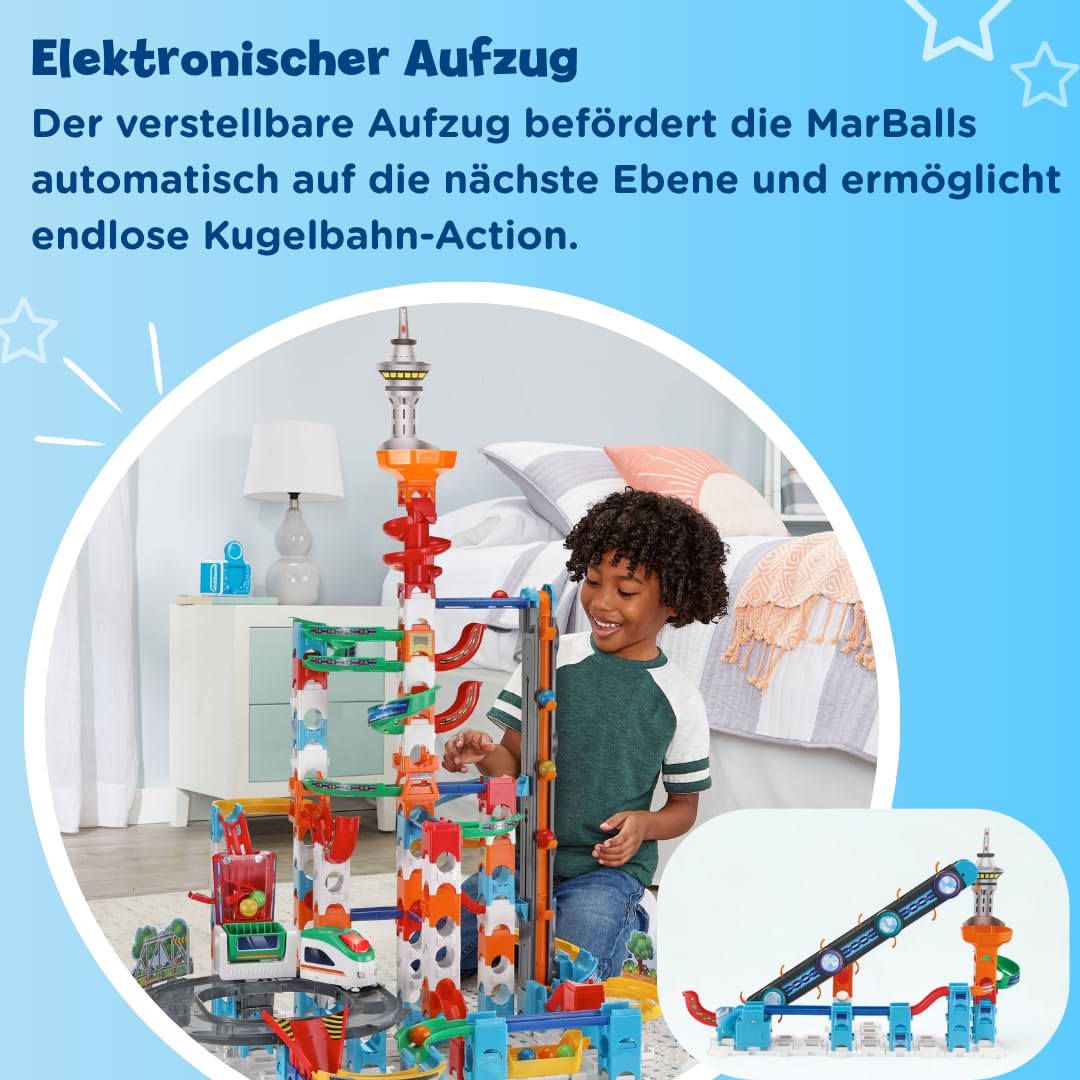 VTech Marble Rush Super Sky Tower Set XL300 E – Kugelbahn