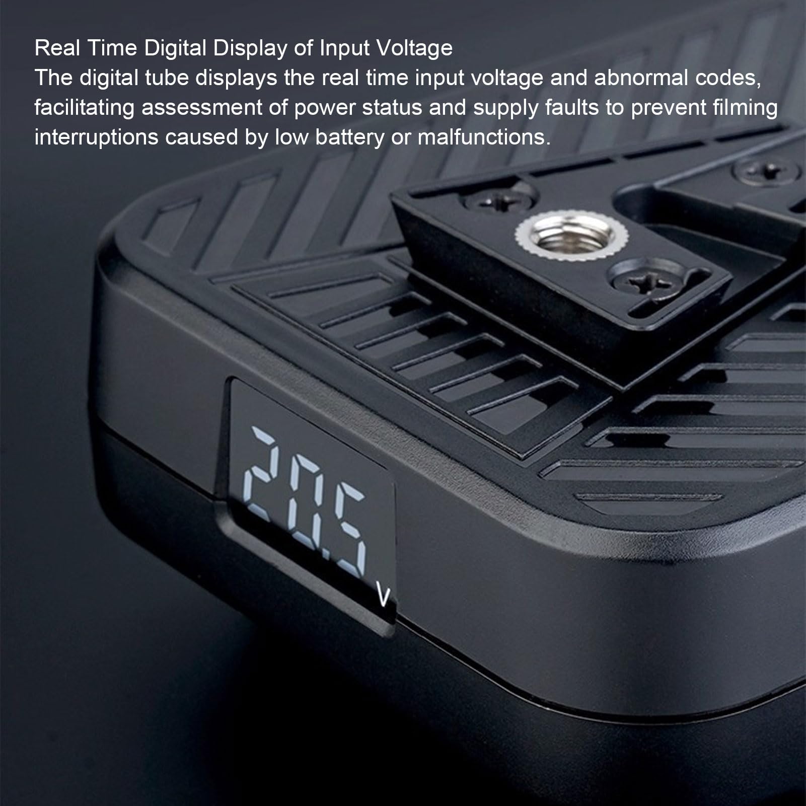 Placa Adaptadora de Batería de Montaje en V de 100 W, Convertidor de Batería para Herramientas Eléctricas con Salida D Tap y Salida de Entrada PD Tipo C, Ideal para Luces de Fotografía,