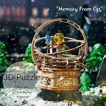Amazon.co.jp: Formery 3D木製パズル 大人用 DIY 太陽系