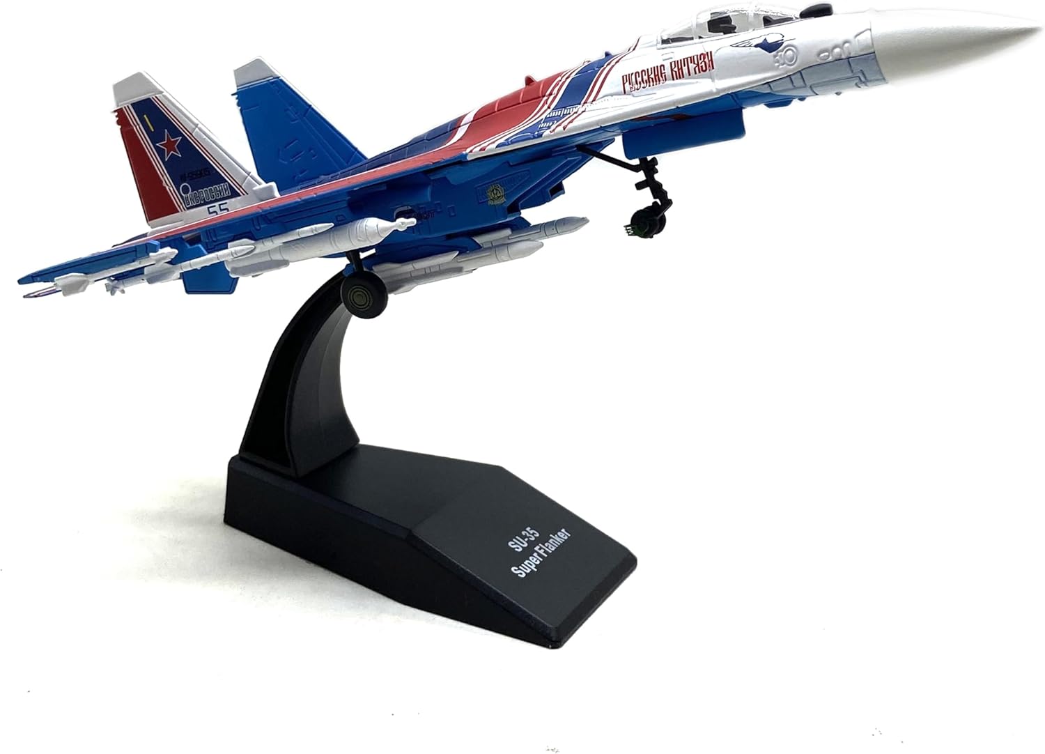 1/100 Su 35 Super Side Position SU-35 Fighter Alloy Military Model Fighter Jet Model Plane Aircraft Decoration Ornament
