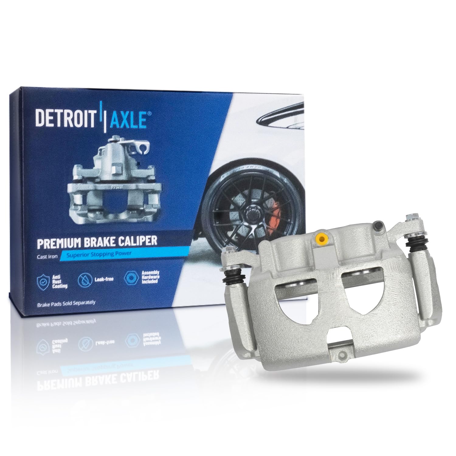 Detroit Axle - Rear Right Brake Caliper for 2005-2012 Ford F-350 Super Duty