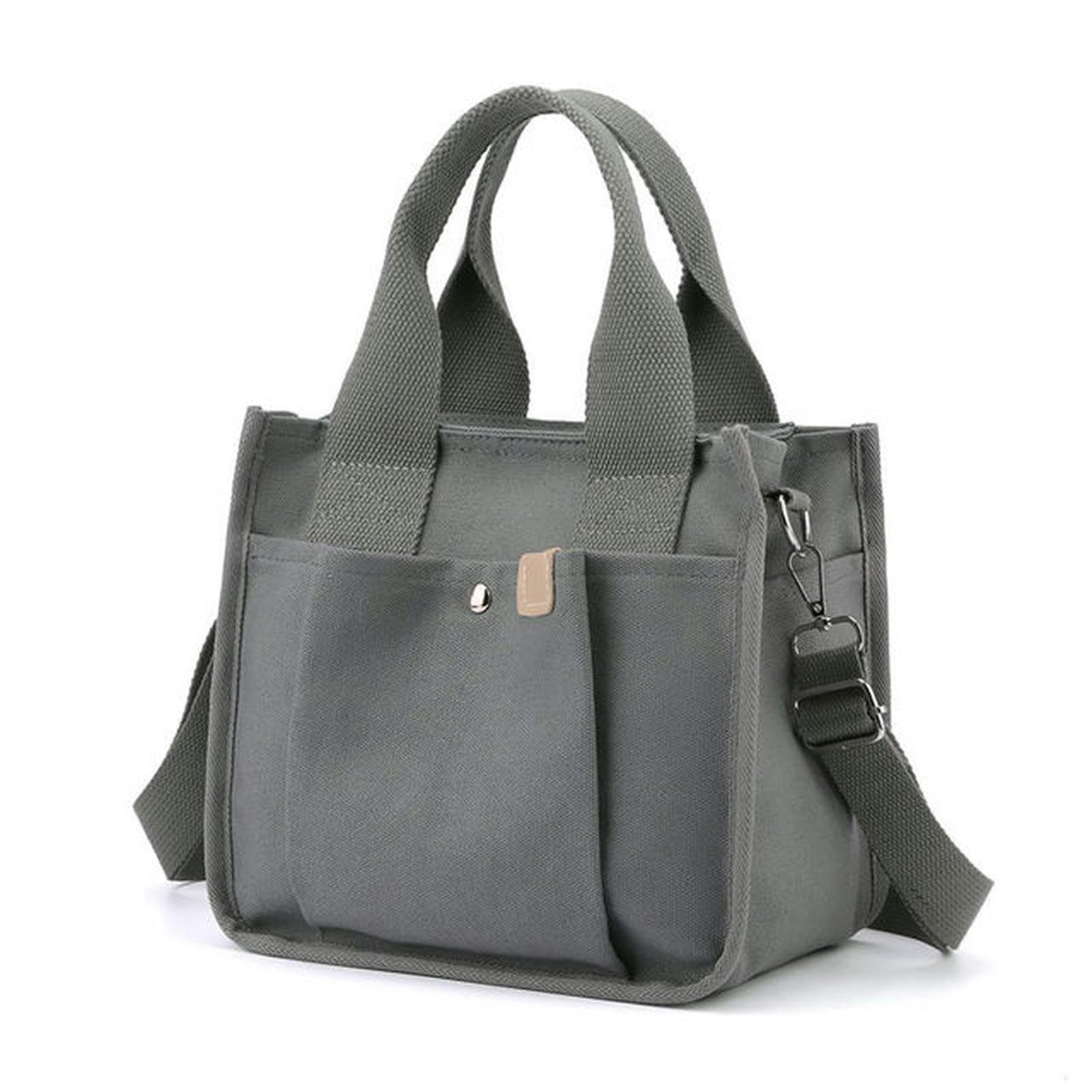 NOGRAX Torba szkolna, płócienna torba na ramię, torba na ramię, torba na ramię, torba damska, duża pojemność, torba crossbody, damska