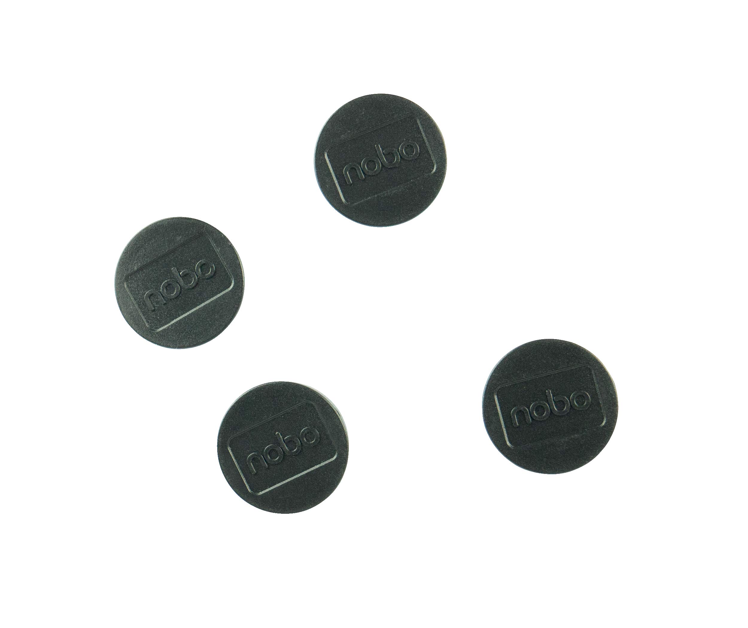 Nobo Magnetic Whiteboard Magnets, 30 mm, Pack of 4, 1901448, Coloured