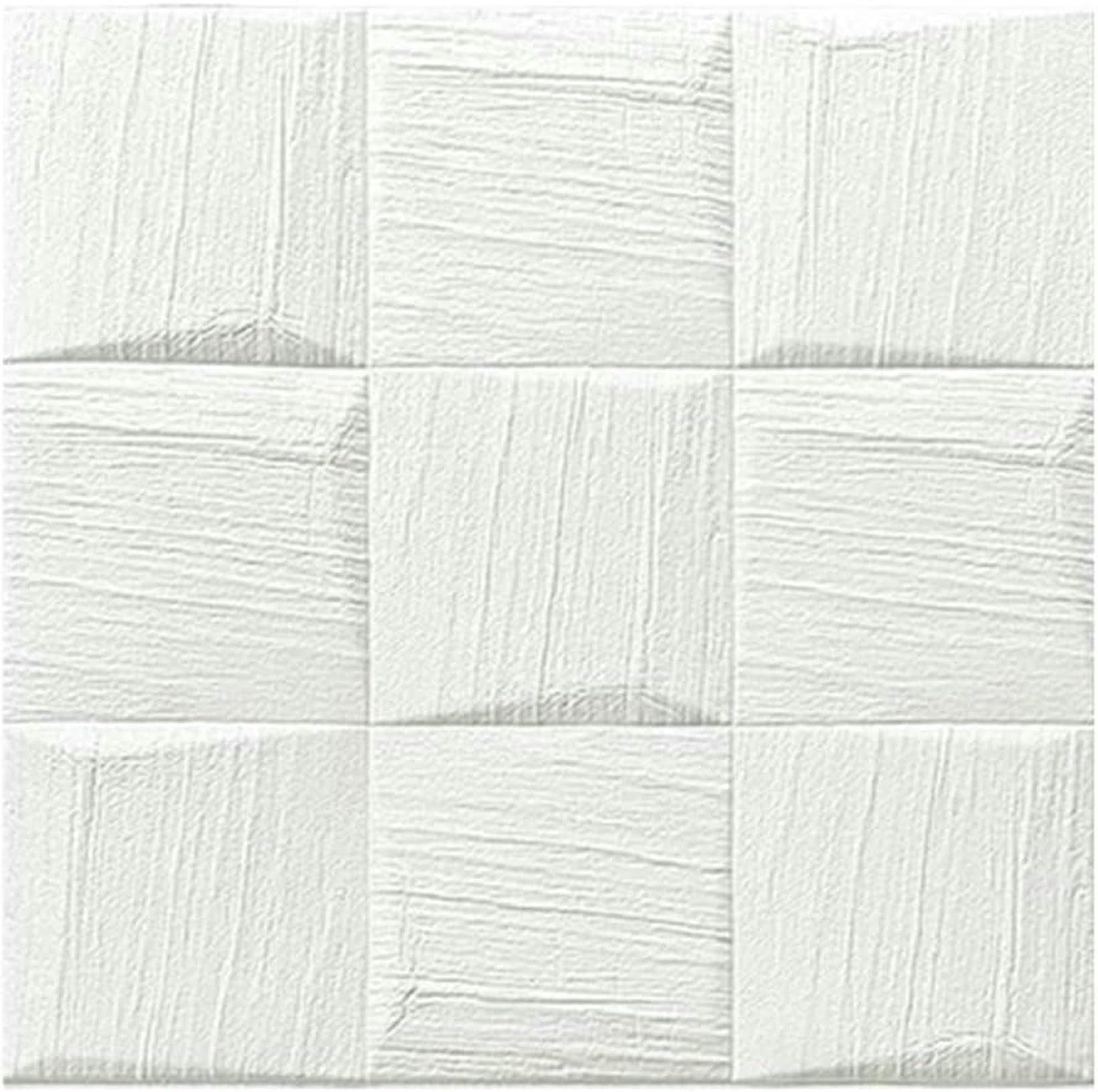 Tampon de mur anti-collision mousse autocollante étanche 3D brique chambre
