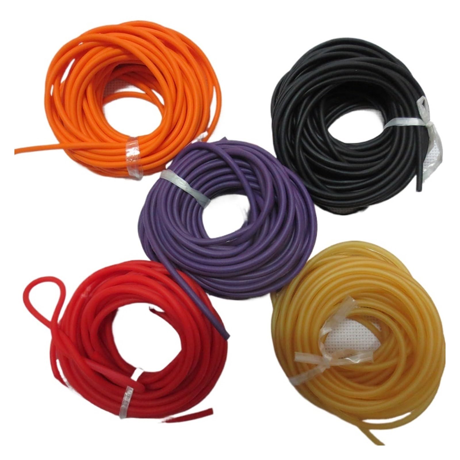 JrEam 10M 1842 Colorful Natural Latex Replacement Rubber Band Tube For Outdoor Hunting Slingshot Catapult Rubber Slingshot Sinews (Color : 1842 natural)