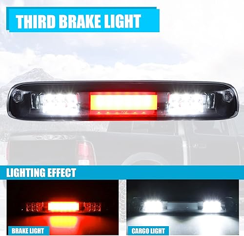 Miniatura 2 de Dibanyou Tercera luz de freno LED de alto montaje para Chevrolet SilveradoGMC Sierra 150025003500 y HD Classic lámpara de carga trasera