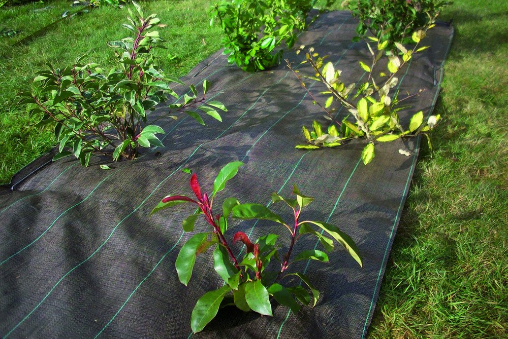 Vilmorin VB01014 Toile de Paillage Tissée Polypropylène Marron 1,05 x 20 m Qualité Standard