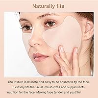 Vista 6 de 5 Pairs UV Protective Face Patch, Sunscreen Face Patch for Eye Golf Sunscreen Patches Sunl Protection Stickers